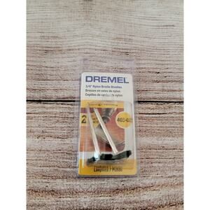 Dremel 403-02 Rotary Power Tool 3/4" Bristle Brush Attachment Pack (2) NEW